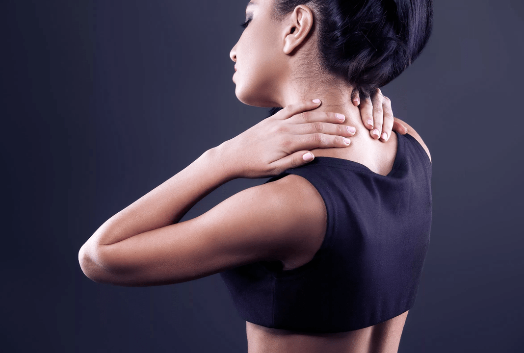 Symptômes de l'ostéochondrose cervicale